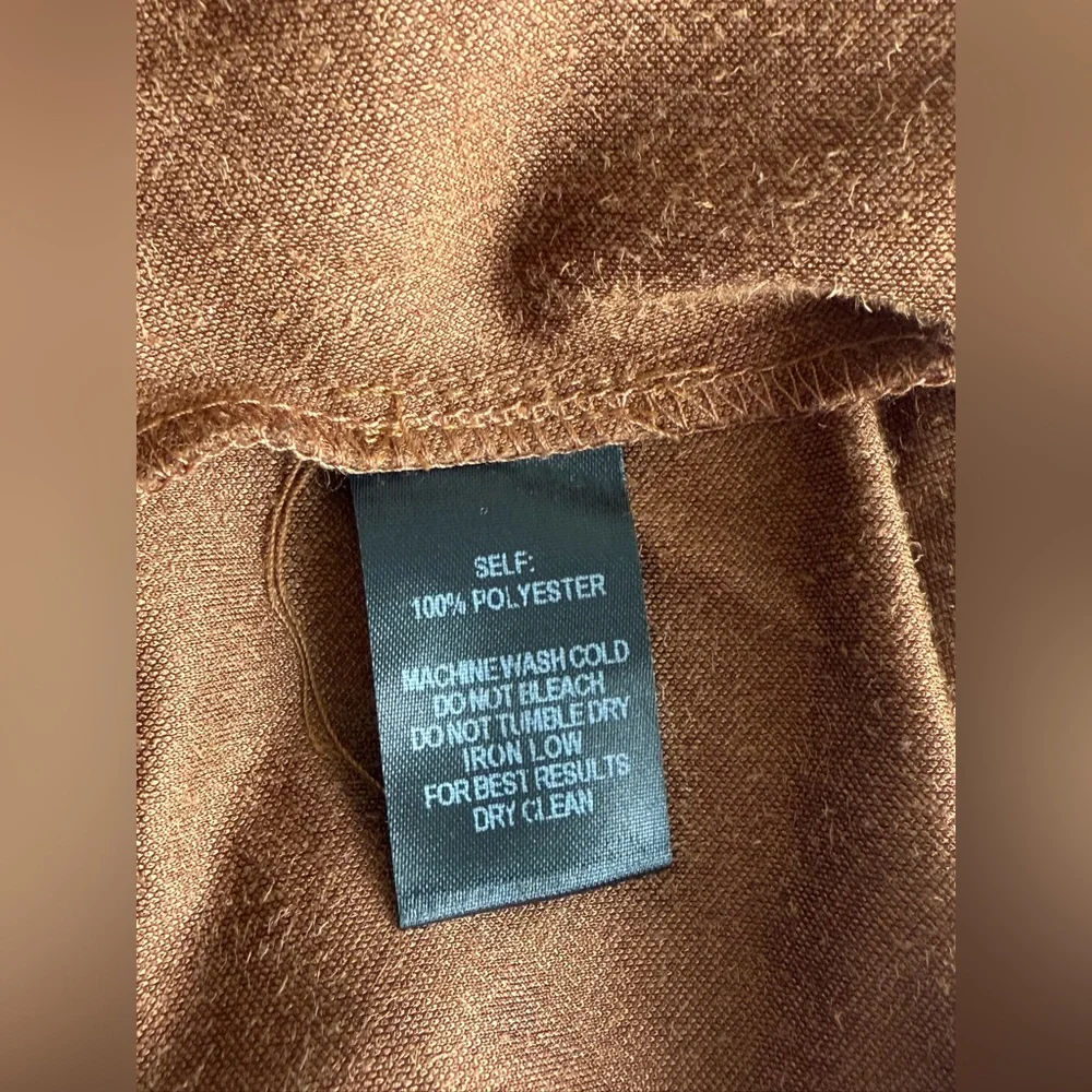 Lulu's Brown Wrap Mini Skirt - Picture 7 of 8